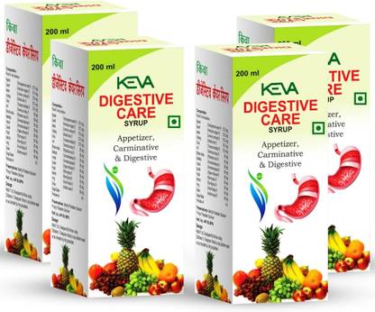 KEVA Digestive Care Syrup Herbal Product for Proper & Incomplete Digestion
