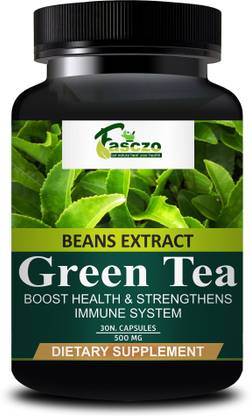 Fasczo Green Tea Extract For Weight Loss & Belly Fat Burner Lowers Sugar Tablets