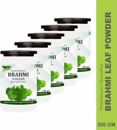 Rawmest 100% Pure Brahmi Leaves Powder(Bacopa Monnieri)Brain Memory Support, Hair Growth