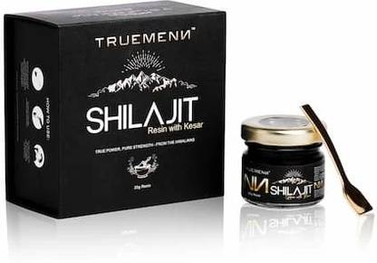 Truemenn Shilajit Resin with Kesar |Rich in High Fulvic Acid | For Performance & Stamina