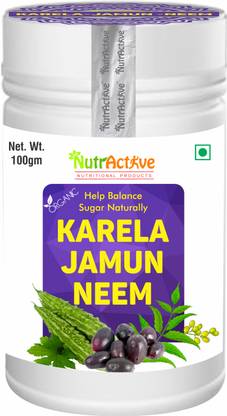 NutrActive Neem Karela Jamun Diabetic Care Churan