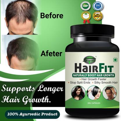 Sabates Hair Fit Pill | Hair Capsules Reduce Dry Fizzy & Hair Fall Problem