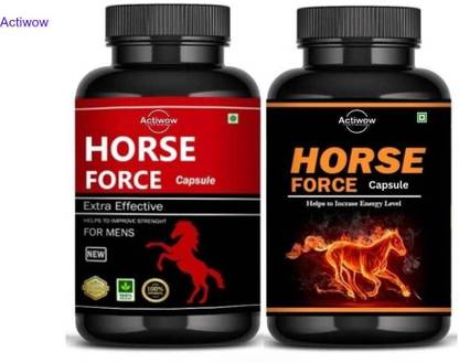 Horse Power Force Capsule Energy & Endurance Maximizer for Men