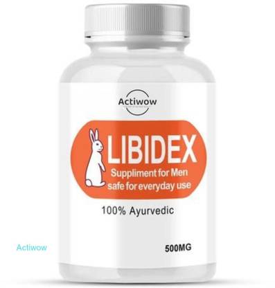 ACTIWOW Libidex Capsules Feel the Herbal Boost for Stamina A03