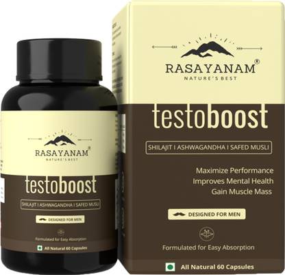 Rasayanam Pure Shilajit, Ashwagandha, Safed Musli | Only Natural ingredients