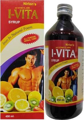 Austro Labs I VITA IRON & MULTIVITAMIN SYRUP FOR HEMOGLOBIN,FAT BURN,APPETITE,GENERAL HEALTH