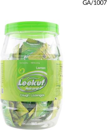 Leeford Leekuf Natural Cough Lozenges- Lemon Cough Drops