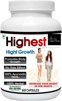 visalak pharma Highest Hight Growth 60Veg Capsules Pac-1