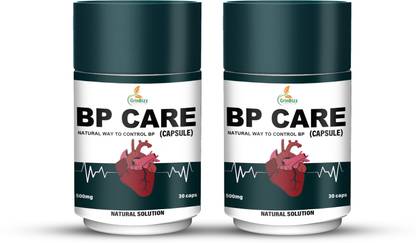 grinbizz BP Care Capsule Help To Control High & Low Blood Pressure| Enhance Blood Flow