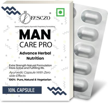 Fasczo Man Care Wellness Power Capsule For Men ; Provides Calm, Relaxation More Energy