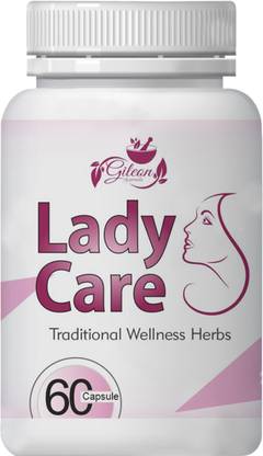Gileon Lady care For Female White water Discharge solution 100% Natural (180 Capsule)