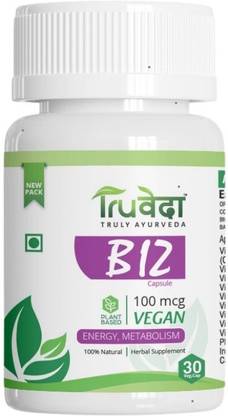 Truveda B-12 Capsule 100% Natural | Herbal Supplements