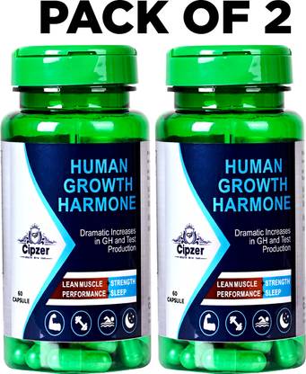 CIPZER Human Growth Harmone 120 Capsule Increase Growth Hormone | Muscle Growth