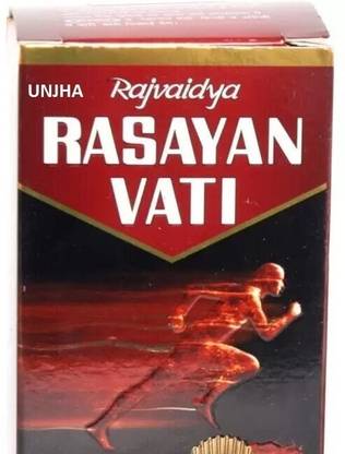 Unjha Rajvaidya Rasayan Vati for Men Stamina-30T abs
