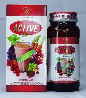 DEE INDIA HERBALS Active Malt (400 Gm)