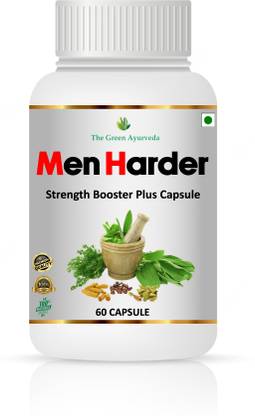 The green ayurveda M-E-N HARDER STRENGTH BOOSTER PLUS CAPSULE