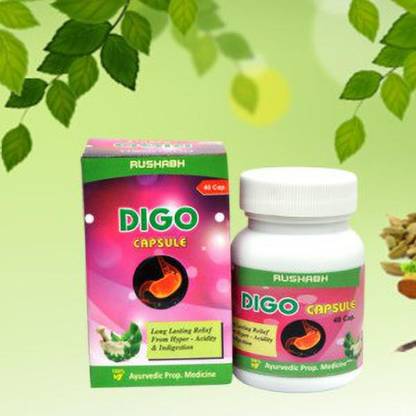 Rushabh GAHARWAR Digo Capsule 40 Capsules for hyper acidity and digetion