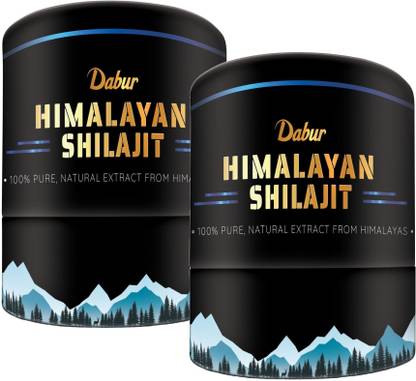 Dabur 100% Pure Himalayan Shilajit Resin|Boosts Stamina & Immunity |Revitalises Body