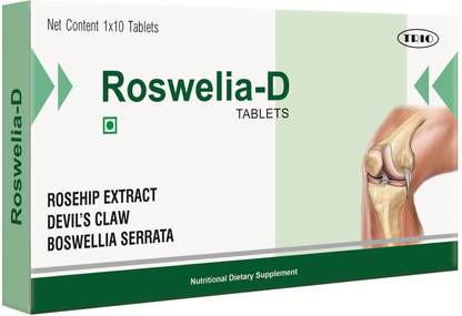 Trio Roswelia-D Tablets, 1 Stripes, 10 Tablets