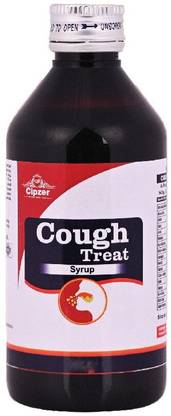 CIPZER Cough Treat Syrup | Ayurvedic Syrup Relief from Cold and Cough | 100ml