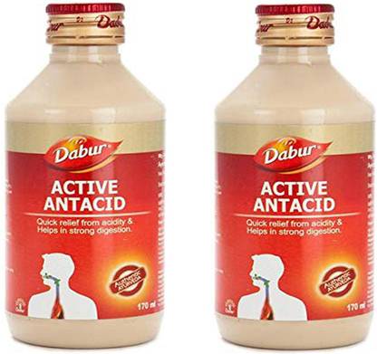 Dabur Active Antacid (170ml) PACK OF 2)