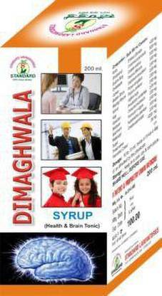 STANDARD DIMAGHWALA SYRUP (Health & Brain Tonic) (200ml) (Pack Of 3)
