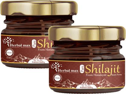 Herbal max Pure Himalayan Shilajit Resin|Rich in Fulvic Acid|For Strength, Power & Stamina