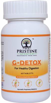 Pristine Ayurved G-DETOX 60 Tablets (Pack of 1)
