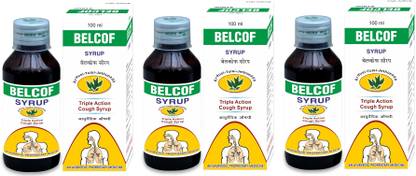 BELCOF Cough Syrup-100 ml (Pack of 3)