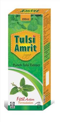 PCI Tulsi Amrit Syrup For Punch Tulsi Extract 200ml ( Pack of 1 )