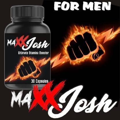 Inzylus MAXX JOSH Power for Men Ayurvedic Capsule for more energy & Vitality