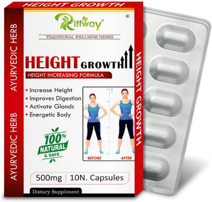 Riffway Height Growth Natural Formulation Improves Length of Bones Maximize Height