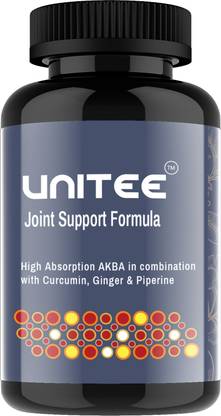 Vitaminhaat Unitee Joint Support Supplement With Boswellia Serrata Curcumin 95% 75 Capsules