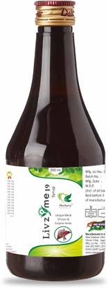 HERBORY Livzyme19 Syrup for Liver Protection|Fatty Liver|Improve Appetite & Digestion