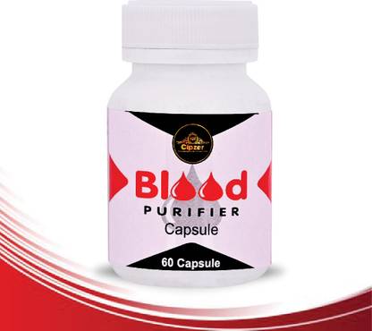 CIPZER Blood Purifier Capsule Manage pimples,boils & acne also eliminate toxins(60caps)