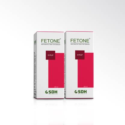 Shree Dhanwantri Herbals Fetone Syrup Combo of 2 pack