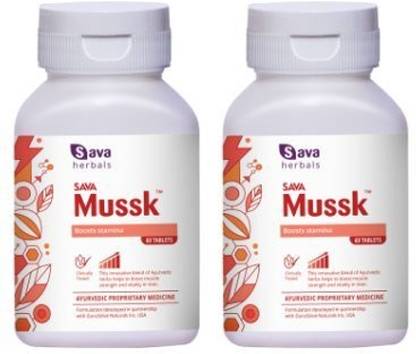 Mussk Pack of 2 | 120 Tablets