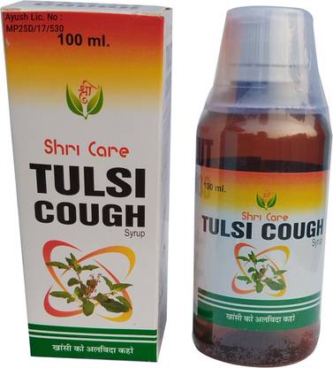 Shri Industry Shri Tulsi Cough Syrup for All types of Cough Problems