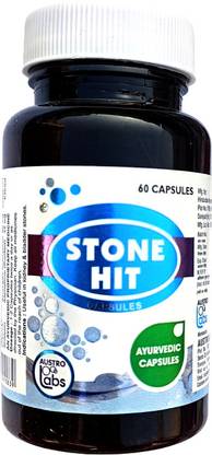 Austro Labs AUSTRO STONE HIT CAPS 60 strong diuretic action to crush and flush stone