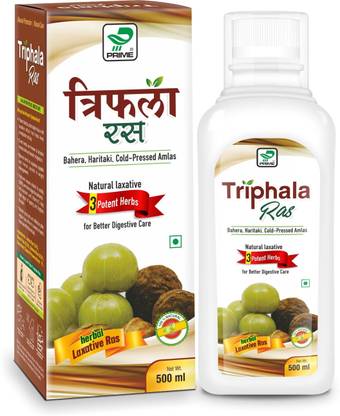 Prime Triphala Ras | For Digestion, Detox, GERD & Constipation Relief