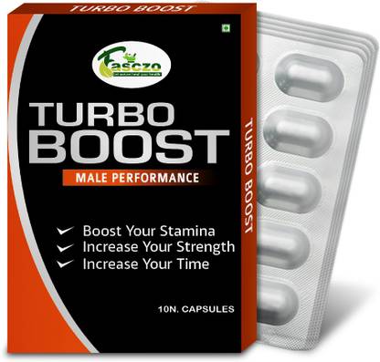 FASCZO Turbo Boost Sex Supplement | Sexual Capsules| Extra Power Feel Young Again