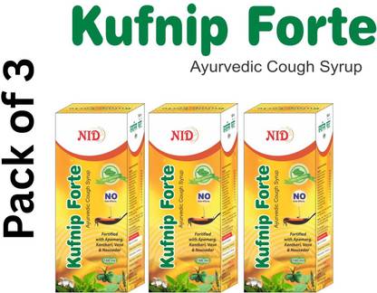 NORTH INDIA PHARMA Kufnip Forte Syrup For Wet, Dry, Cough Relief