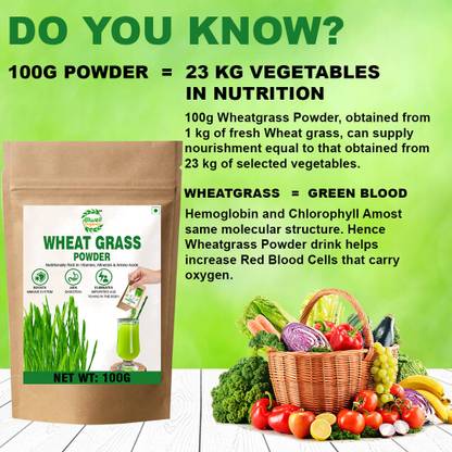 Allwell-organics Wheat Grass Powder (100g)