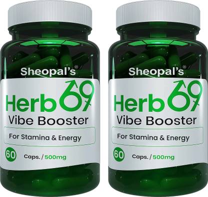 Sheopals Herb 69 Vibe Booster For Improved Stamina & Reduced Fatigue