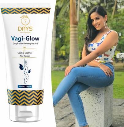 7 Days V WHITE BODY SKIN lightening cream, intimate area cream