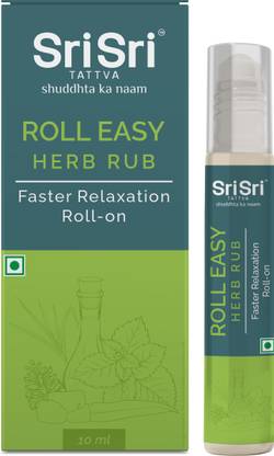 Sri Sri Tattva Roll Easy Herb Rub, Faster Relaxation Roll-on