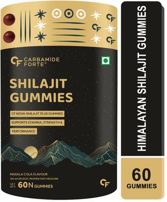 Carbamide Forte Himalayan Shilajit Gummies | Improves Strength, Stamina, Energy And Immunity