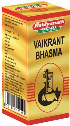 Baidyanath Vaikrant Bhasma 2.5 Gm