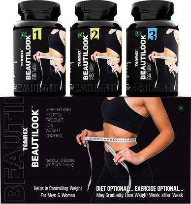 Teamex Beautilook Ayurvedic Weight Loss Product, Fat Burner for Men & Women