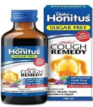 Dabur Honitus Cough Syrup (Sugar Free)